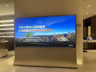 Exposição de diodo emissor de luz espaçando pequena interna da tela do diodo emissor de luz de P1.53 SMD que anuncia o centro de comando do tráfego