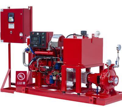Fire Fighting Centrifugal Fire Pump 750 GPM@195PSI For Oil Repositories