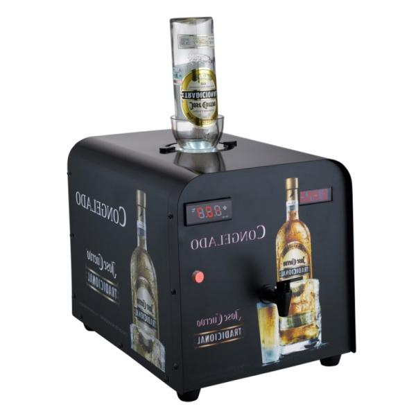 High Capacity Icy Cold Shot Chiller , Customized Liquor Chiller Machine