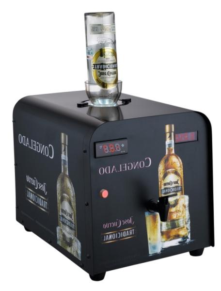 High Capacity Icy Cold Shot Chiller , Customized Liquor Chiller Machine