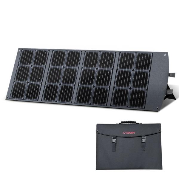 Folding Portable Solar Panels Outdoor Monocrystalline Silicon Solar Cells