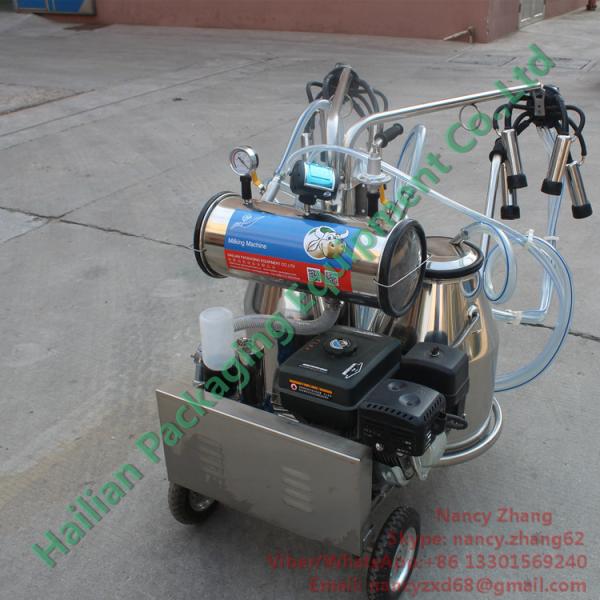 CE Certificate Portable Milking Machine for Cow Dairy Farm Milking