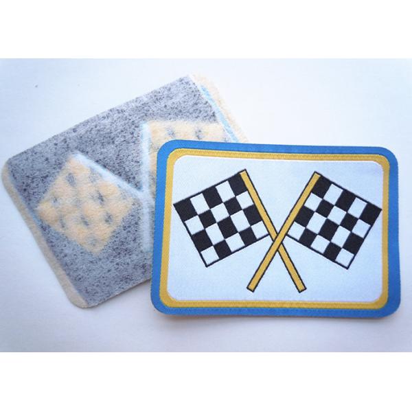 Домашняя таможня заплат значков одежды текстильной ткани шьет на заплатах