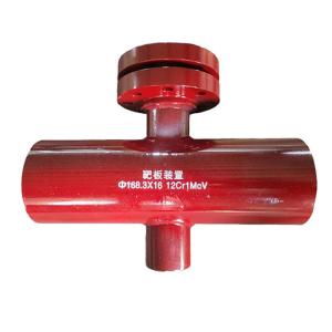 Casting 5-10mm Steam Blowing Target Plate Straight Through Alloy Target Plate
