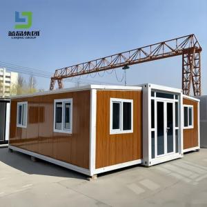 Expandable Container House 38m² Steel Structure Mobile Office Camp