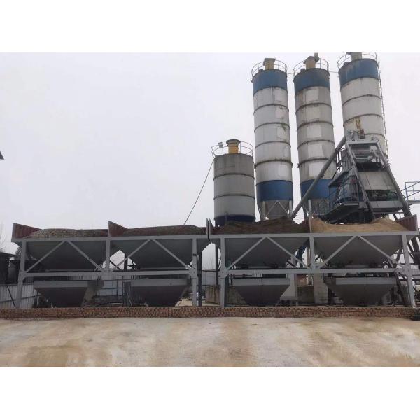 PLD800 Automated Concrete Batch Plant Equipment 48m3/H Productivity