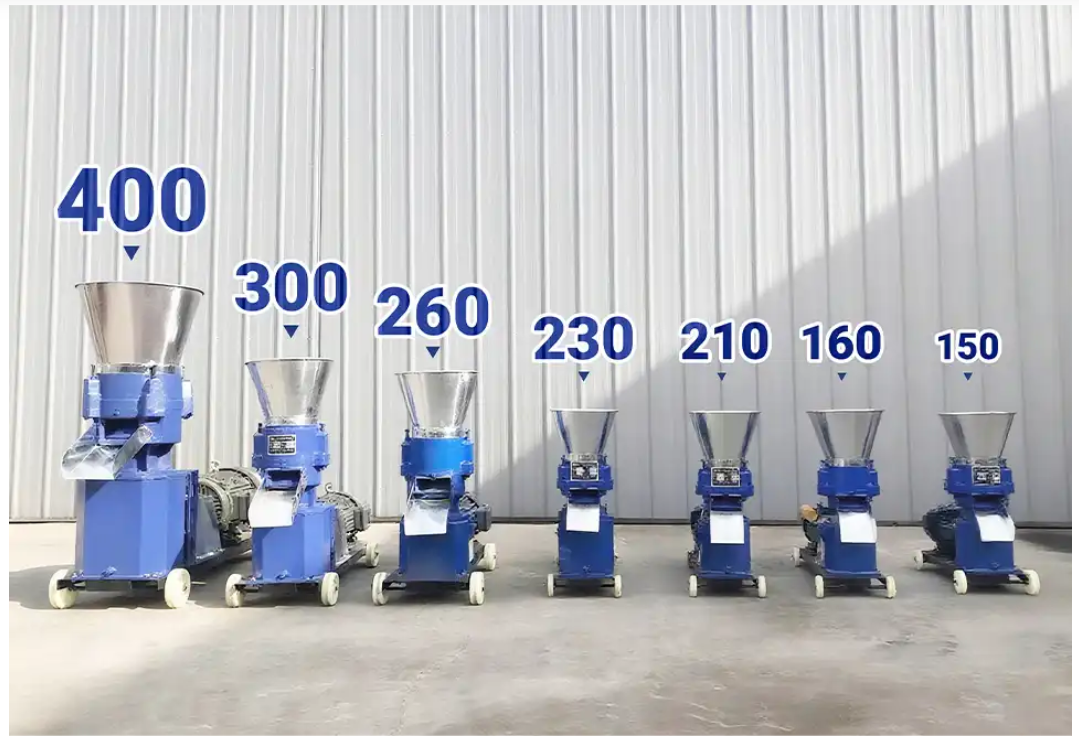 Durable Cast Iron Feed Pellet Machine High Efficiency Robust Animal Feed Machine