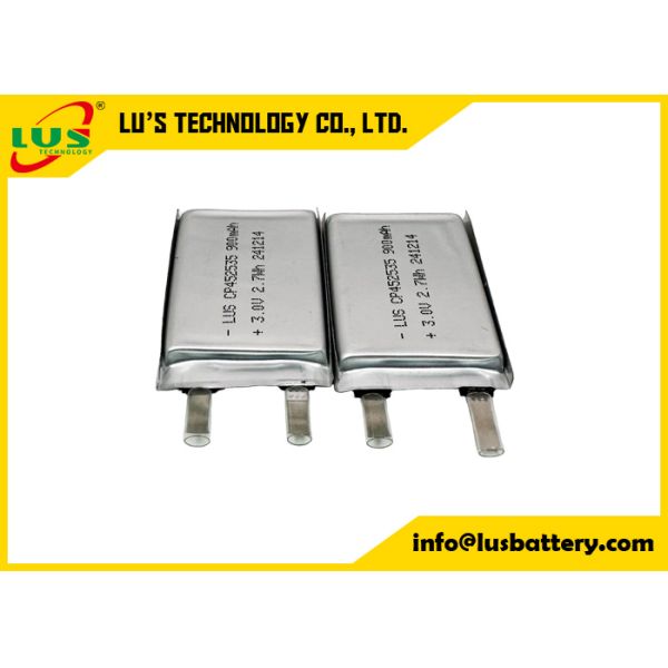 3V Li-MnO2 soft battery 900mah CP452535 soft package lithium primary battery OEM