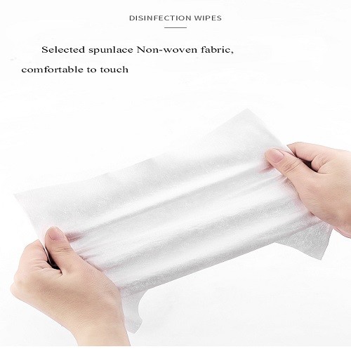 Cross Plain Spunlace Baby Wet Wipes 60pcs RO Purified Water Soft Touch