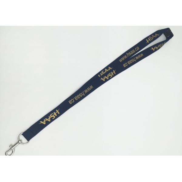 Eco Friendly Lanyards For Keys , High School Lanyards With Different Color 