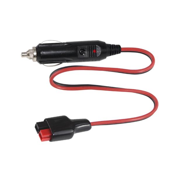 Cable de energia solar Cigarette Lighter macho a 15A Anderson Plug Cable de energia solar painel
