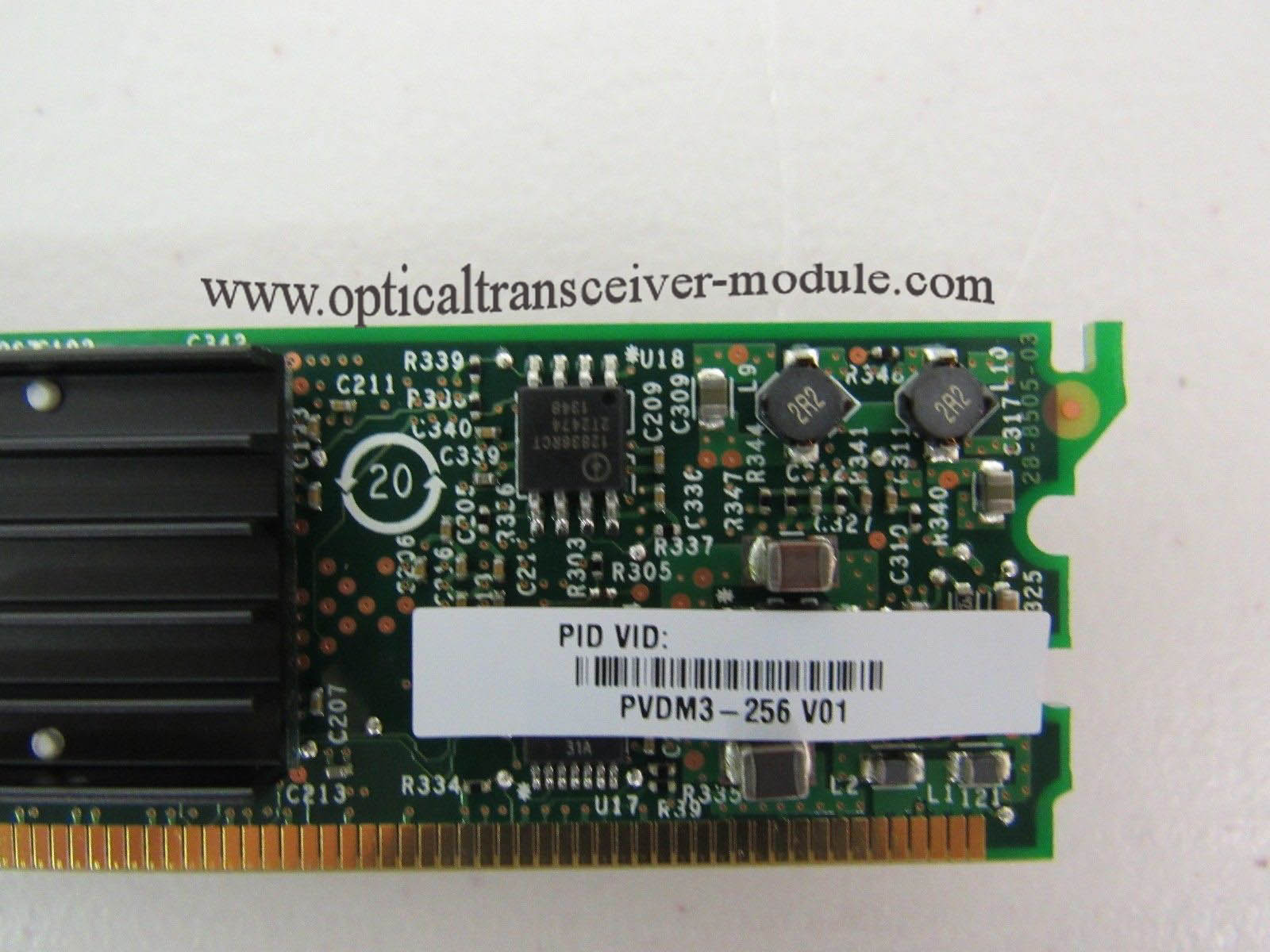 SFP омедняет модуль Mbps 10 Cisco PVDM приемопередатчика/100/1000 PVDM3-256