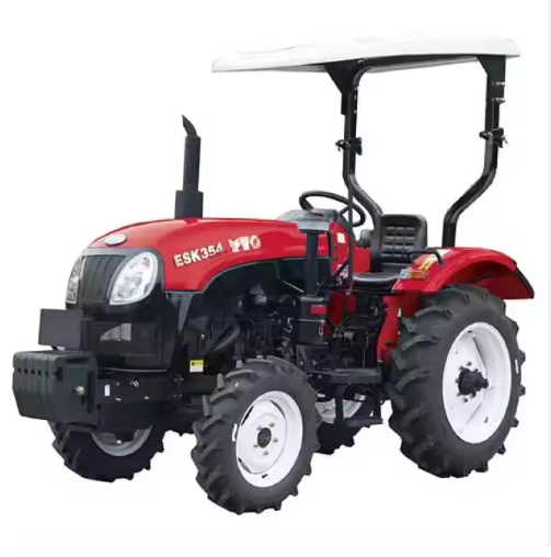 YTO ESK354 tractor with sunshade canopy is a compact, versatile 35HP agricultural machine