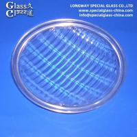 Casting Borosilicate Glass Light Cover For Outdoor Light Lamp
