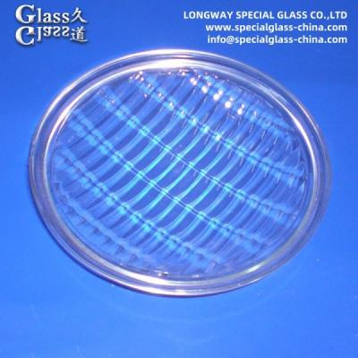 Casting Borosilicate Glass Light Cover For Outdoor Light Lamp