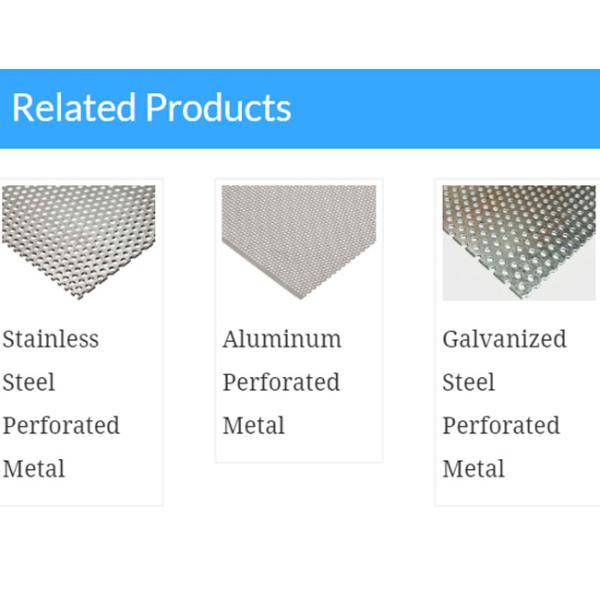 Round Holes Stainless Steel Perforated Metal Sheet For Water / Oil / Air Filtration