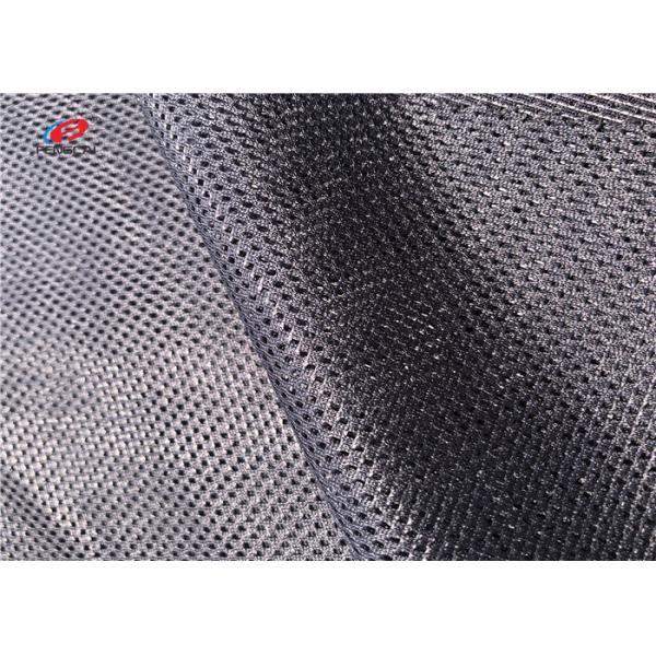 100% полиэстер 100гсм ткани сетки сухого цвета пригонки голубого атлетическое для спорт носит