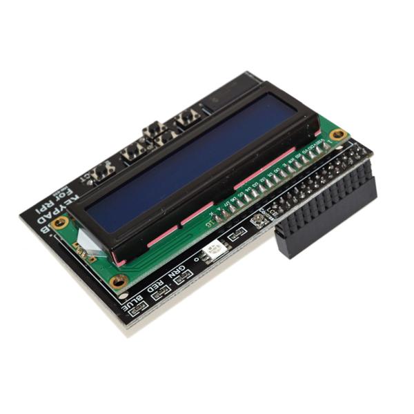 Blue Screen LCD 1602 RGB Keypad Shield for RPI 1602 LCD Display Module