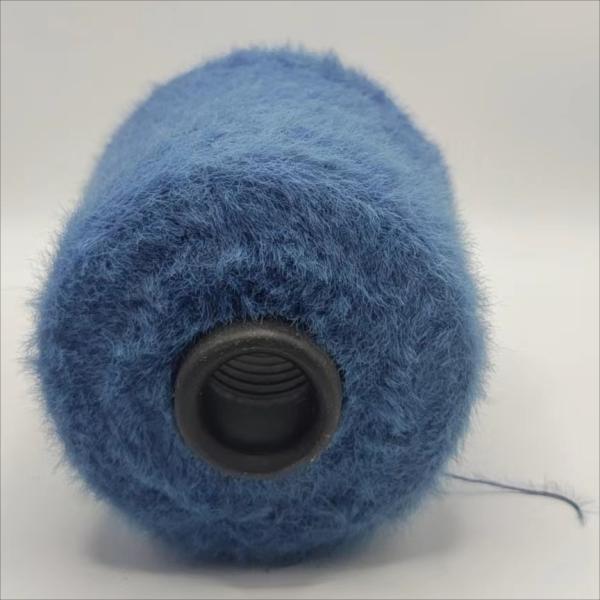 Feather yarn  Nylon Mink Yarn For Knitting Sweaters Socks Hats Gloves
