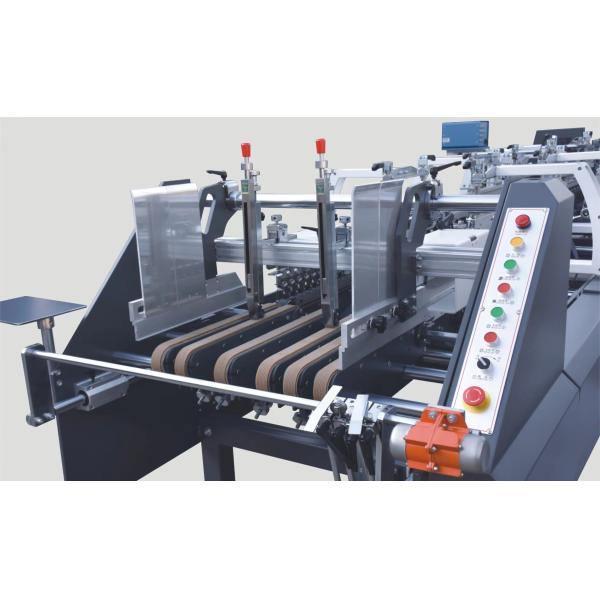 ZH-600G 700G 800G Automatic Feeding Folder Gluer Box Forming Machine with Crash Lock Bottom