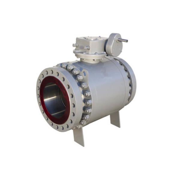 Шариковый клапан выкованный Trunnion, полностью гаван шариковый клапан 3 SS части