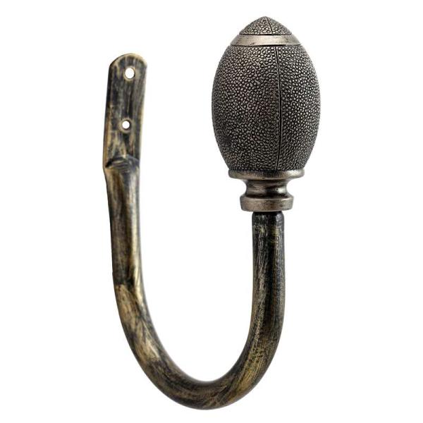 Electroplating Pattern 35mm Elliptical Pointed Curtain Hook Extenders
