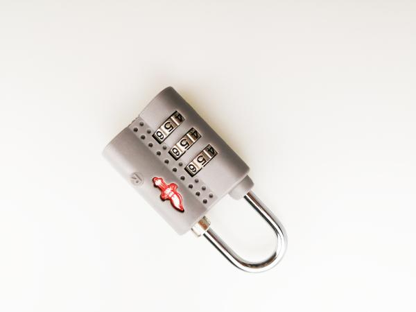 Surface Spray TSA Number Lock 3 Dial TSA 161 Number Combination Padlock
