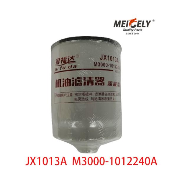 Filtro de óleo de alta qualidade JX1013A M3000-1012240A Para Yuchai