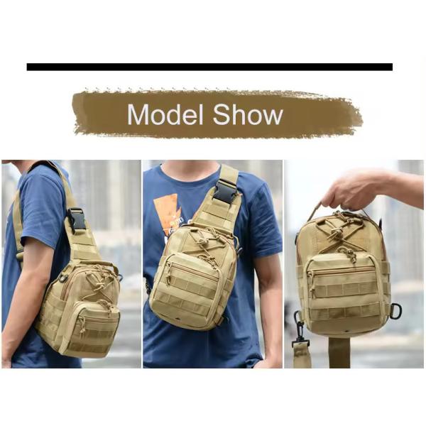 Upgrade Your Outdoor Gear with Our Men's Molle Tactical Sling Bag All Seasons Ready
