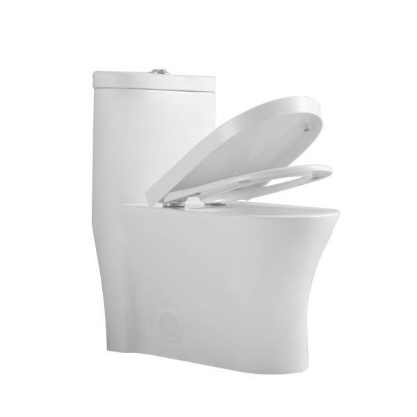 Um toalete padrão americano 0.8gpf 200 400mm nivelados duplos da altura do conforto da parte