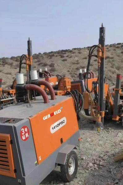 GENWELD  188HP Single-stage screw compression/Yuchai 140KW Engine (141DPSC)