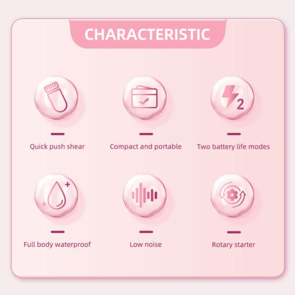 Home Use Nose Eyebrow Trimmer Razor Body Bikini Facial Electrical Hair Remover Device