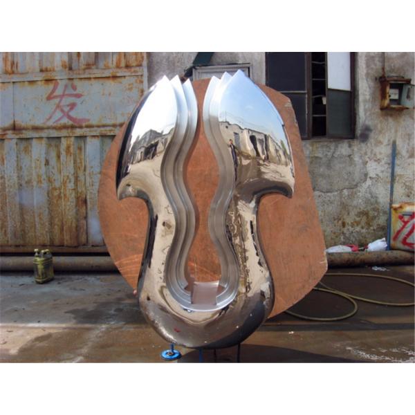 Garden Stainless Steel Sculpture 2500 Mm Mirror Stainless Steel Sculpture