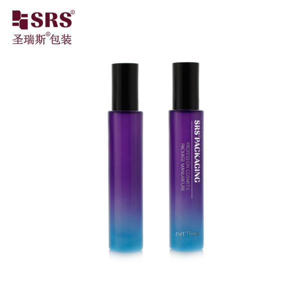 GB1-15ml Essential Oil Roll On Container Gradient Purple Blue Colored Customized