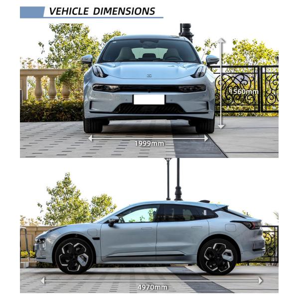 White Color SUV EV Cars 6 Seats 160 Km/H 4 Wheel  Electric Car