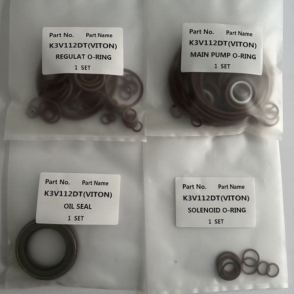 K3V112DT Main Pump Seals   For Komatsu Hitachi Kobelco 20-Ton Excavators