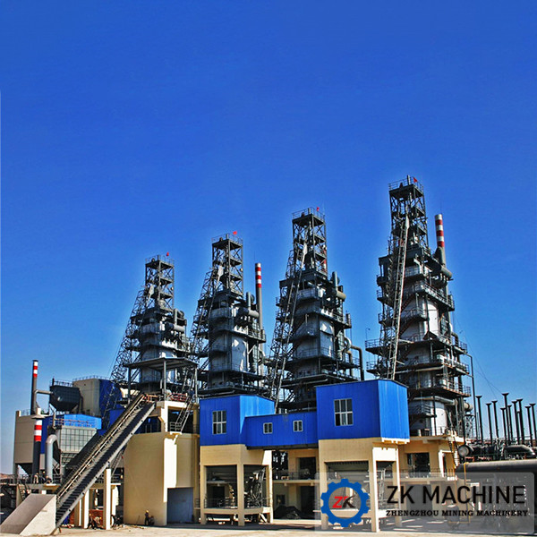 50-800tpd Vertical Shaft Kiln Limestone For Quicklime Calcination