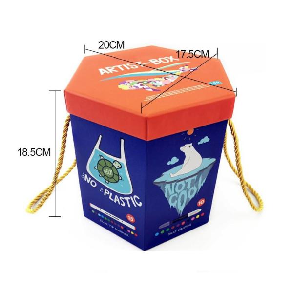 Чертеж картины игрушки подарка детей установил красочных детей искусство установило Eco дружелюбный