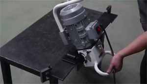 Plat tenu dans la main électrique taillant Beveler de machine de plat portatif d'acier au carbone