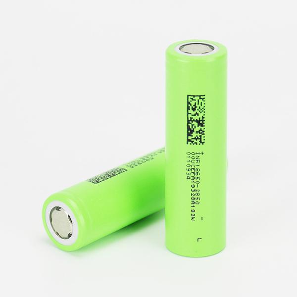 2850mah 18650 Rechargeable Lithium Ion Battery 11.744Wh Electric Bicycle Lithium Battery