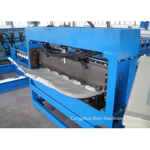 PLC control reliable metal sheet crimping roof sheet roll forming machine