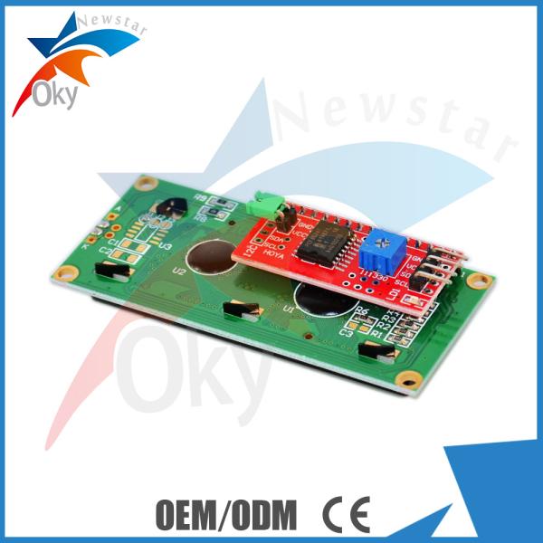 LCD 1602  I2C Serial Interface Adapter Module With Blue Light And Red Board Module