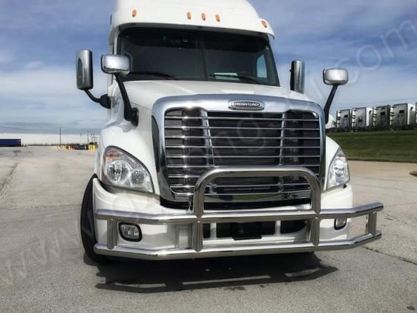 Factory Selling Heavy Duty Semi Truck 304SS Bumper Deer Guard for for  VNL 2004-2017 Freightliner Cascadia Internat