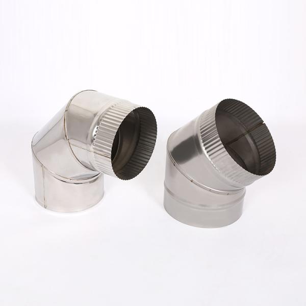 Da segurança alta de poupança de energia angular da tubulação da chaminé do metal seguro resistente à corrosão