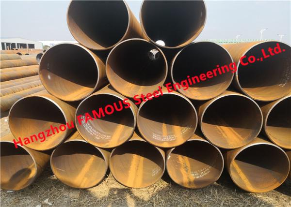 Tubulação de aço carbono SY/T5040-92 espiral hidráulica para a construção da fundação
