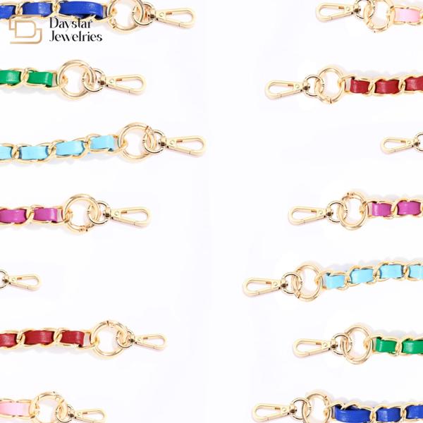 Ремень цепи портмона сумки сумки Diy, цепь тела металла взаимная с пряжкой