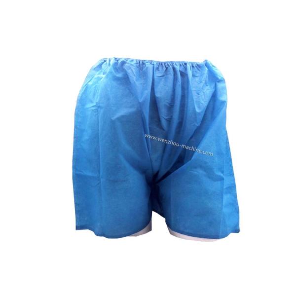 Automatic Examination Sauna Shorts Nonwoven  Underwear Spa Massage Under Pants Making Machine