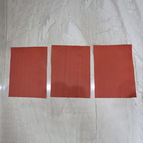 0.8mm Double Side Silicone Coated Fiberglass Fabric For Oil And Gas Heat Protection