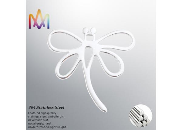 Encantos ocos dados forma libélula do metal do pendente DIY do estilo do ODM do OEM