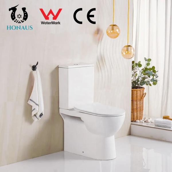 Australia Watermark CE 2 Piece Water Closet Double Piece Commode Antibacterial